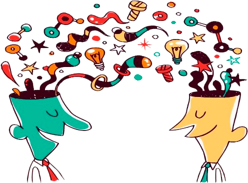 Students Share Ideas Clipart Jpg Download Sharing Ideas - Share Ideas, HD Png Download PNG with transparent background