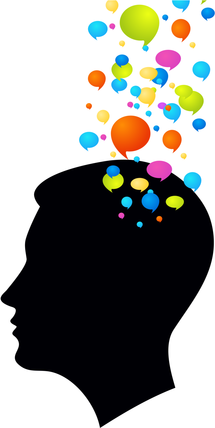 Idea Clipart Brain - Brain With Thought Bubble Clipart, HD Png Download PNG with transparent background