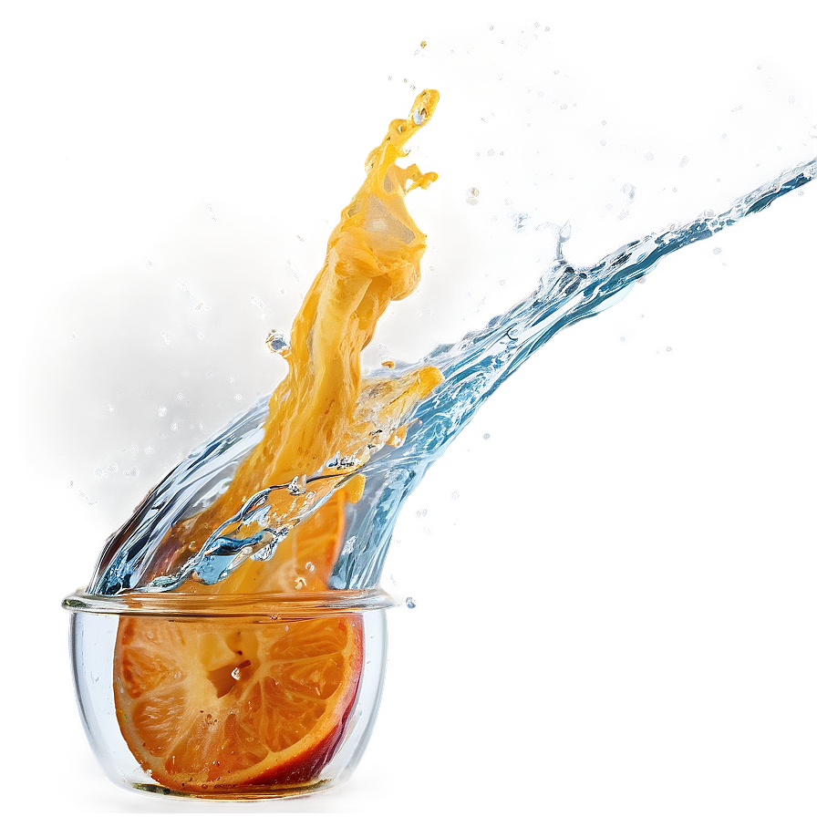 Creative Water Splash Png Had