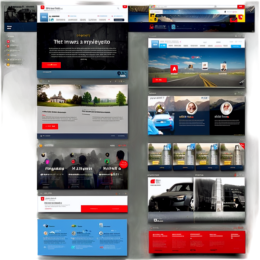 Creative Web Layout Png Tcn59
