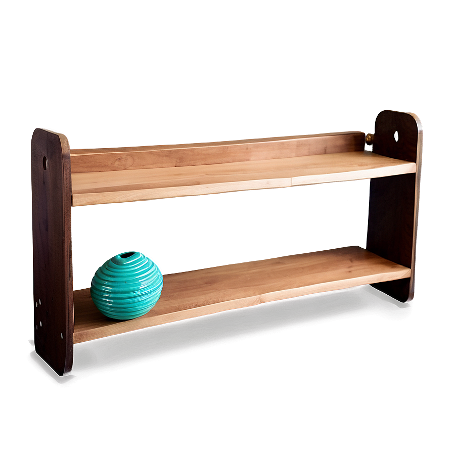 Creative Wood Shelf Setups Png Cut