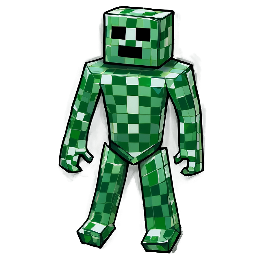 Creeper And Diamond Png Klc