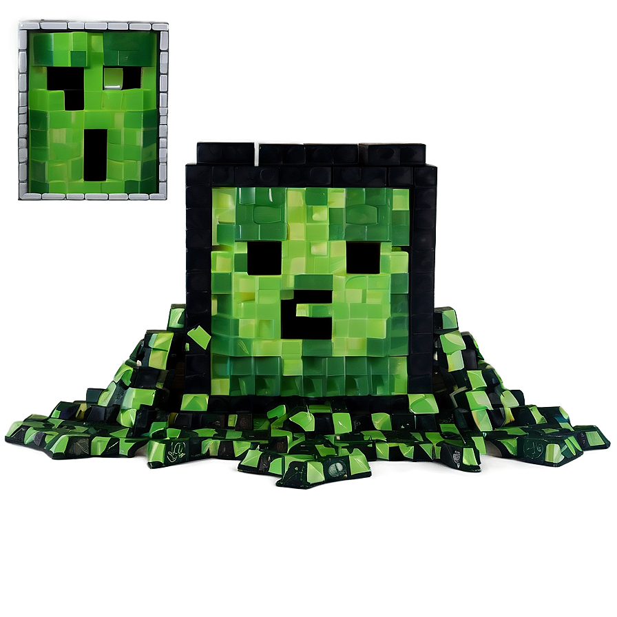 Creeper Explosion Scene Png Ckb