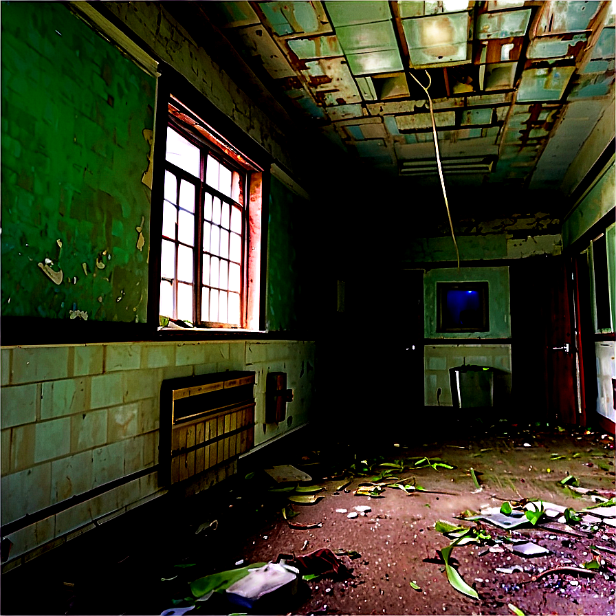 Creepy Abandoned Asylum Png 06202024