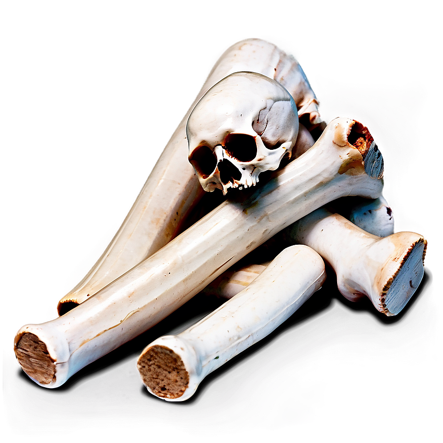 Creepy Bone Pile Graphic Png 65