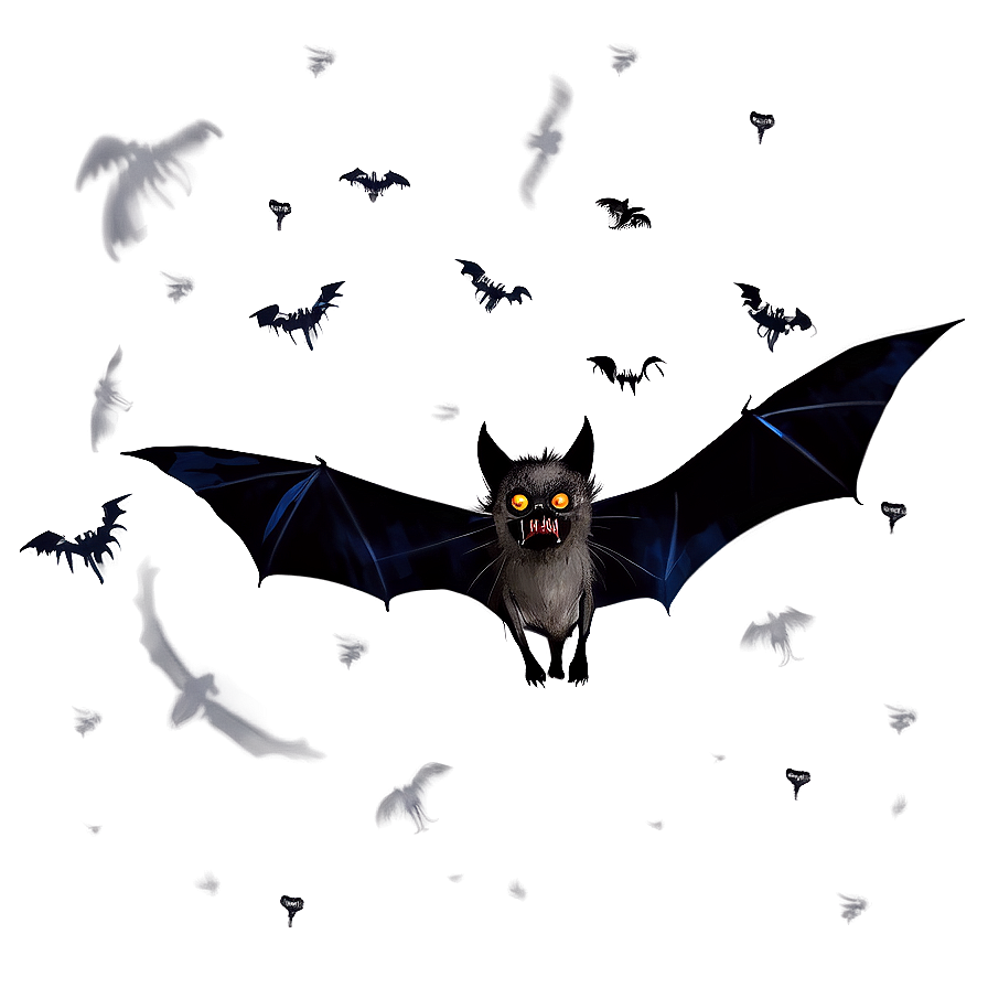 Creepy Cave Bats Png 05232024