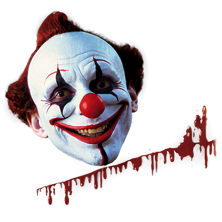 Creepy Clown Smile Png 06122024