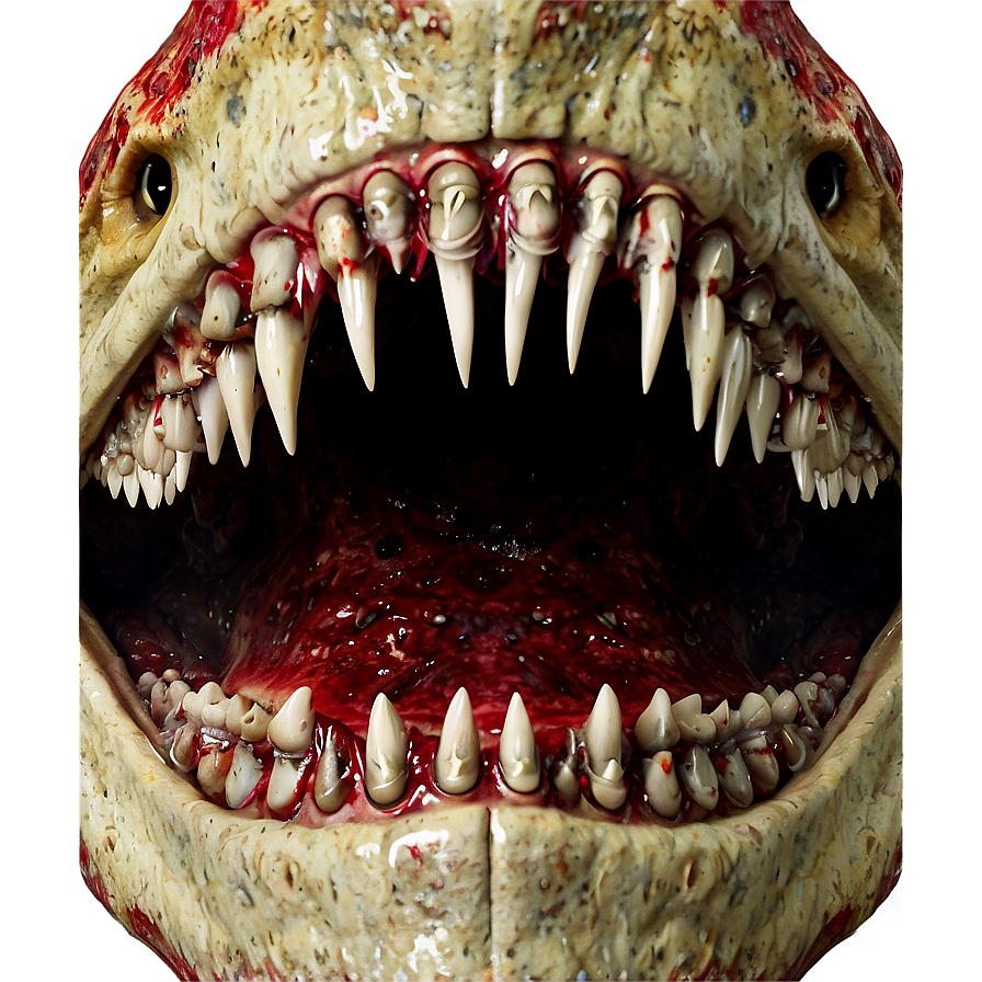 Creepy Creature Jaws Png 06132024