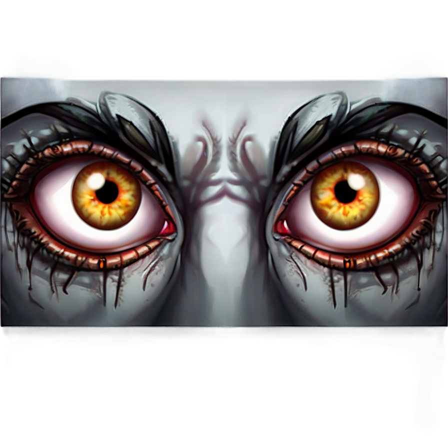 Creepy Eyes Illustration PNG ltc PNG with transparent background