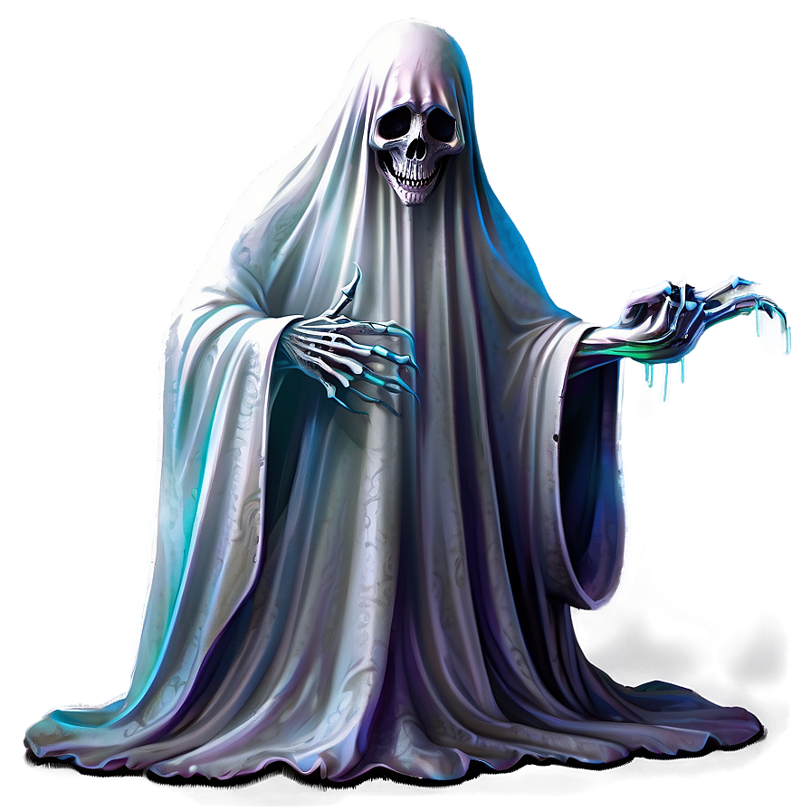 Creepy Ghost Figure Png 64