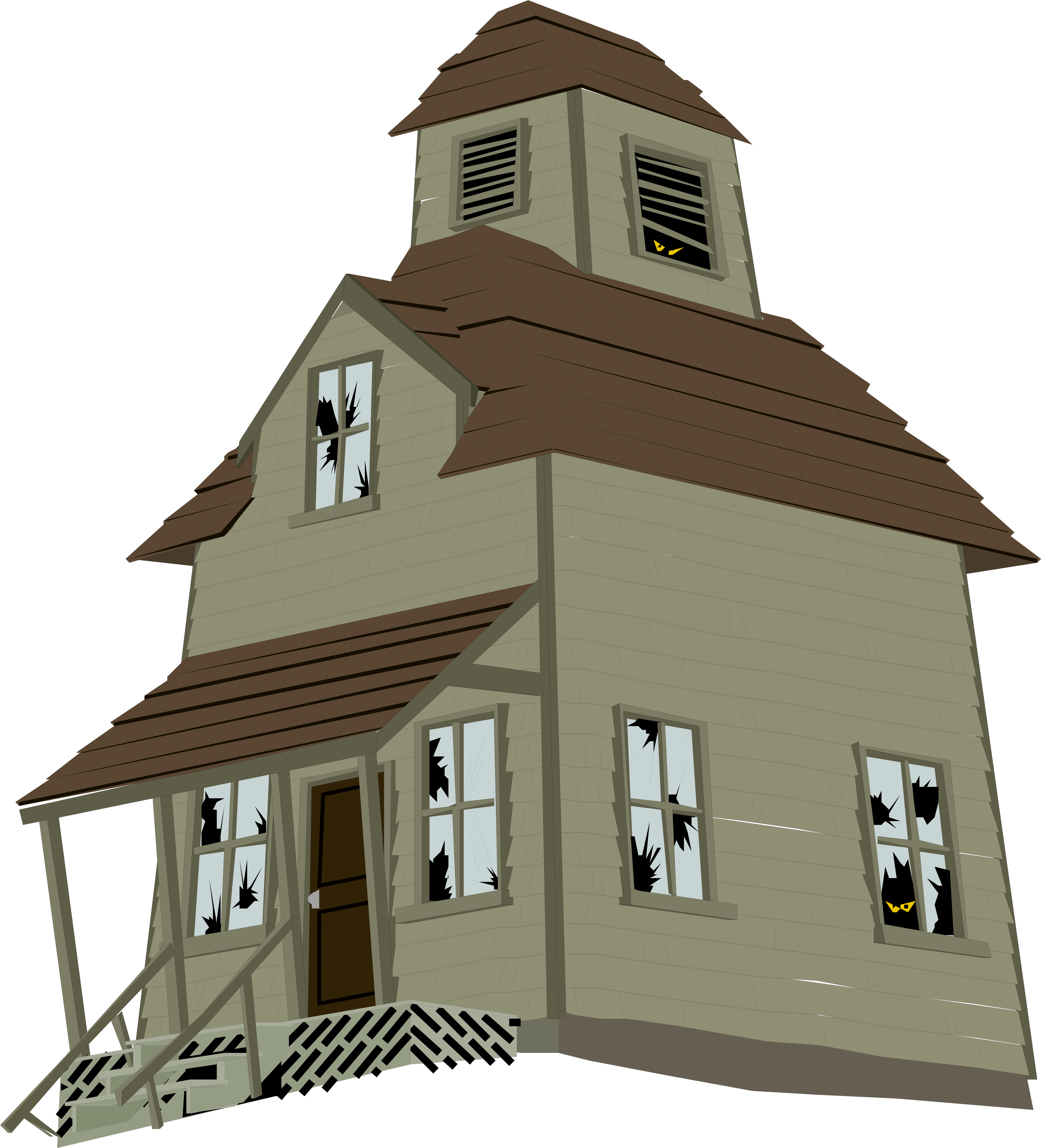 Haunted House Clipart Home - Haunted House, HD Png Download PNG with transparent background