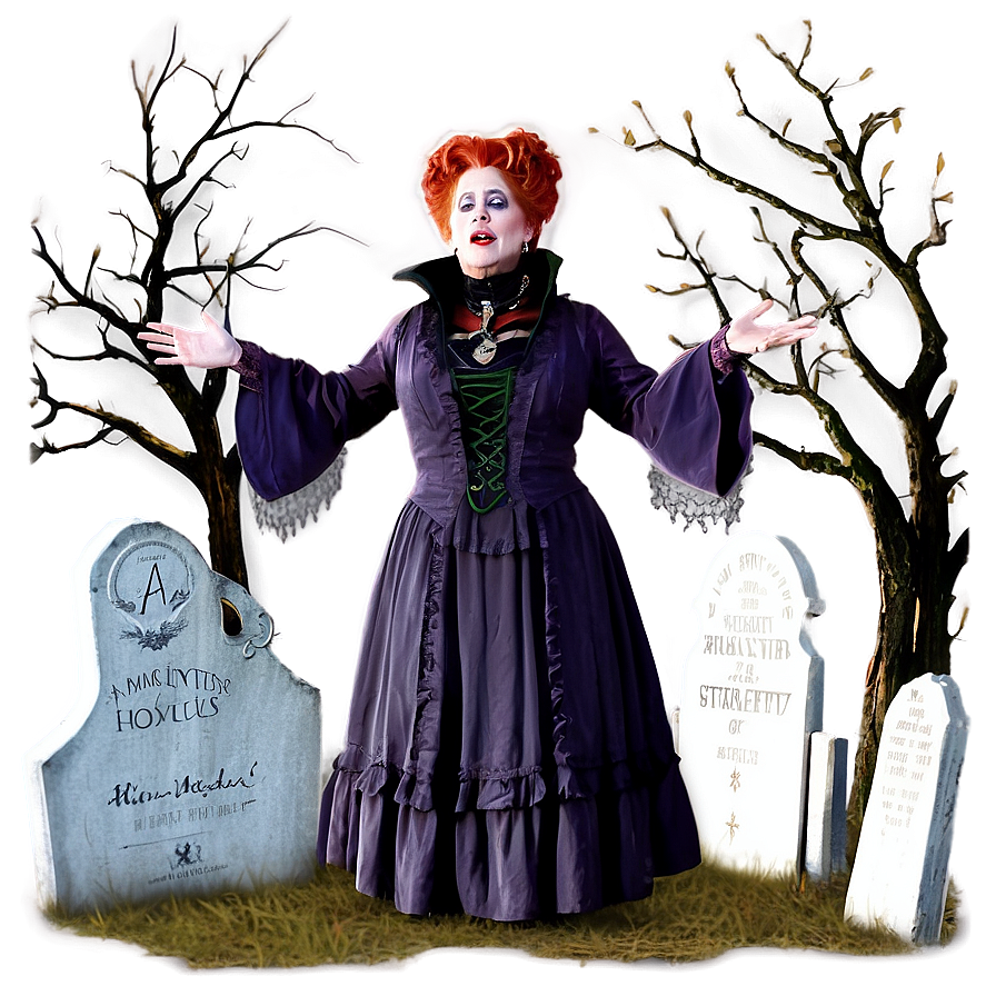 Creepy Hocus Pocus Graveyard PNG 62 PNG with transparent background