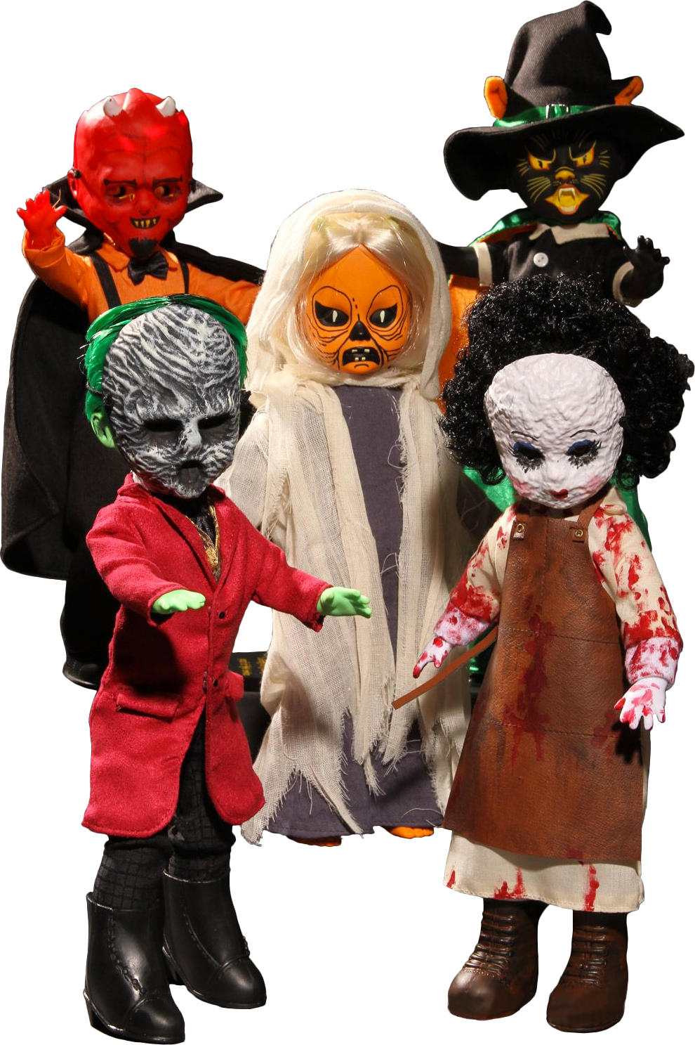 Creepy Horror Doll Group