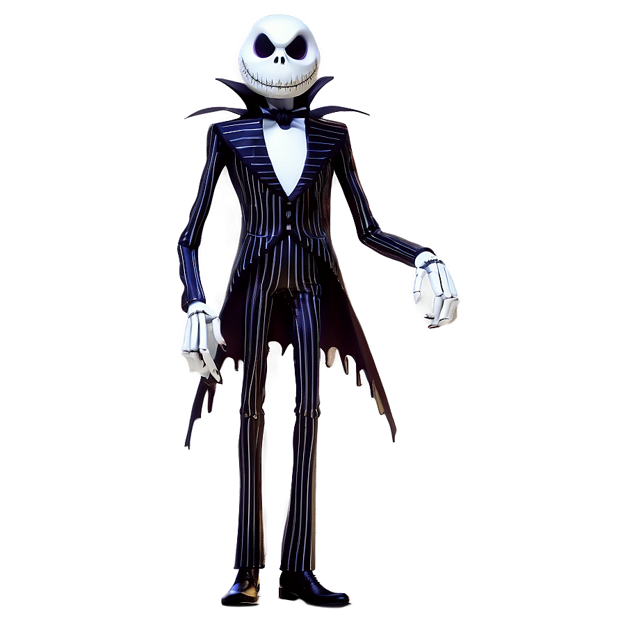 Creepy Jack Skellington PNG 05062024 PNG with transparent background