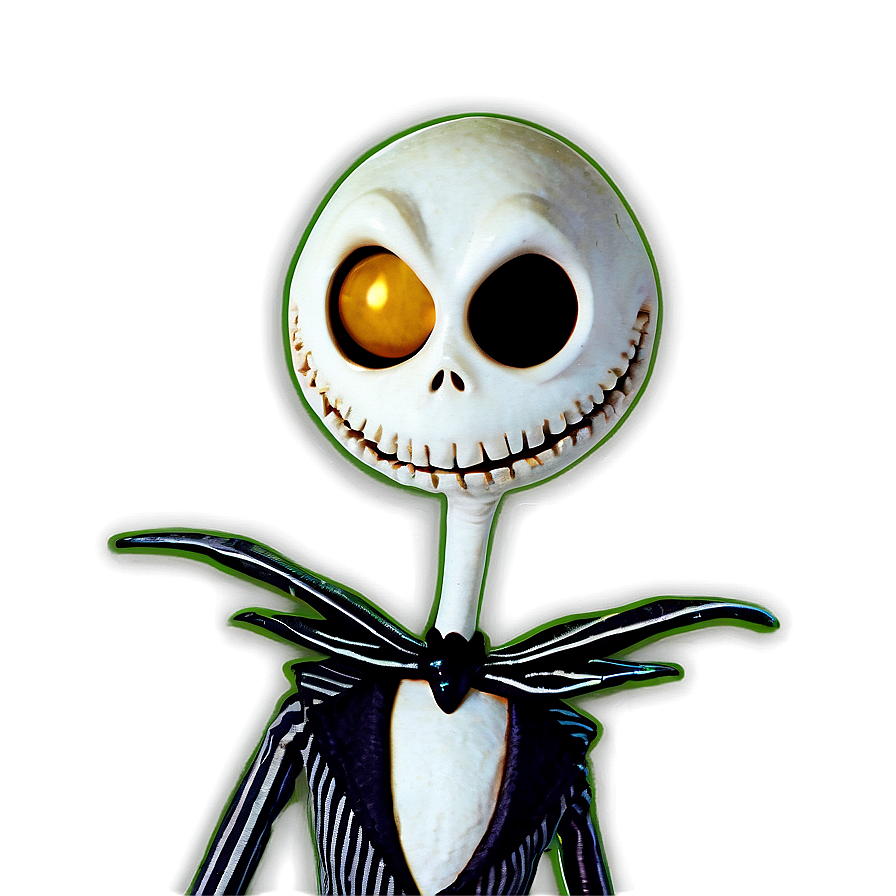 Creepy Jack Skellington PNG lhk PNG with transparent background