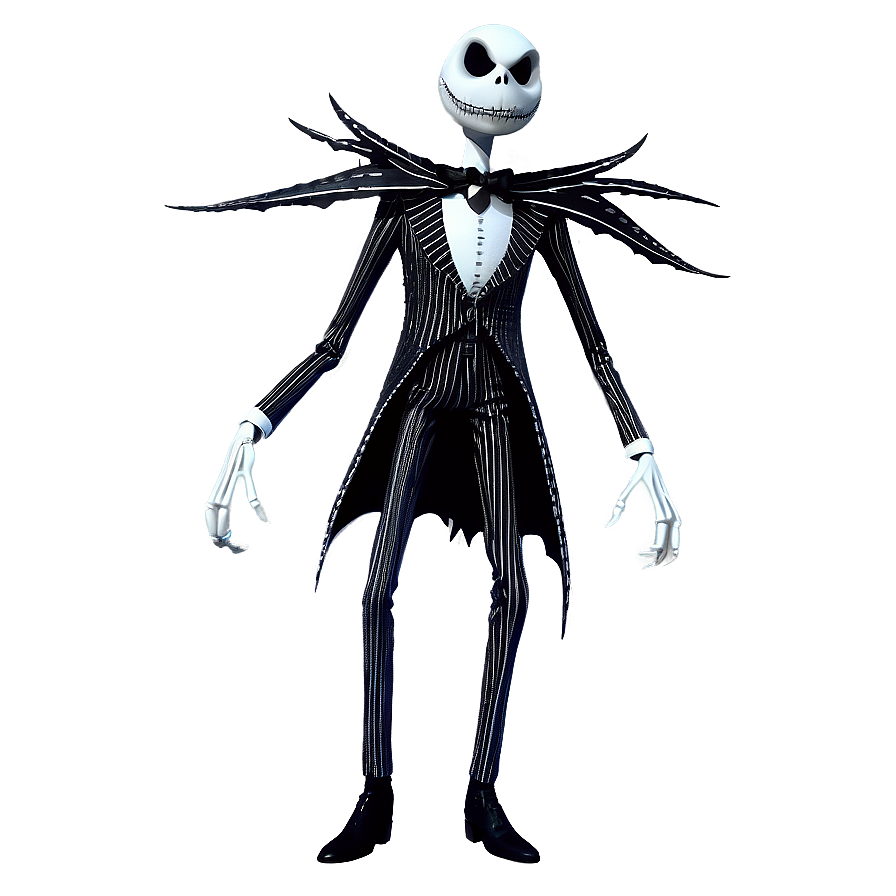 Creepy Jack Skellington PNG yxg95 PNG with transparent background