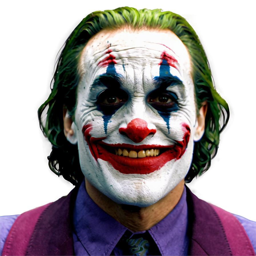 Creepy Joker Smile PNG 90 PNG with transparent background