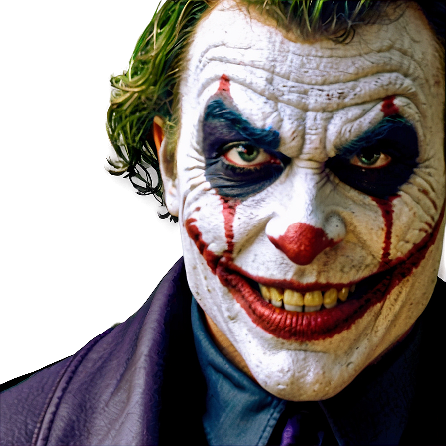 Creepy Joker Smile PNG gyp PNG with transparent background