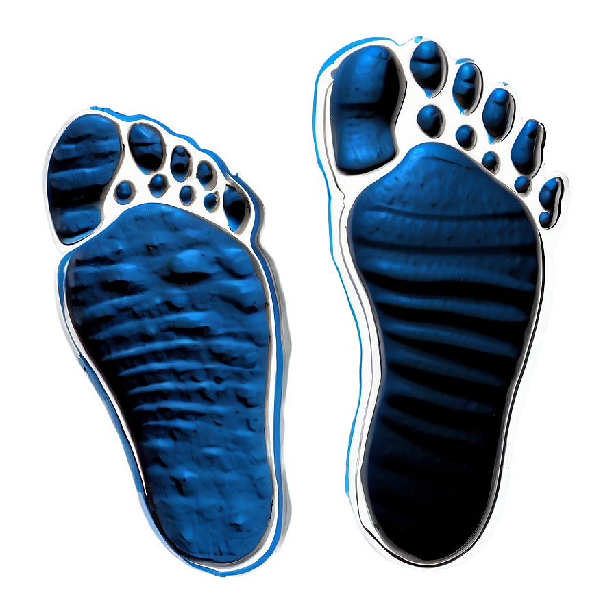 Creepy Mysterious Footprints Png 06202024