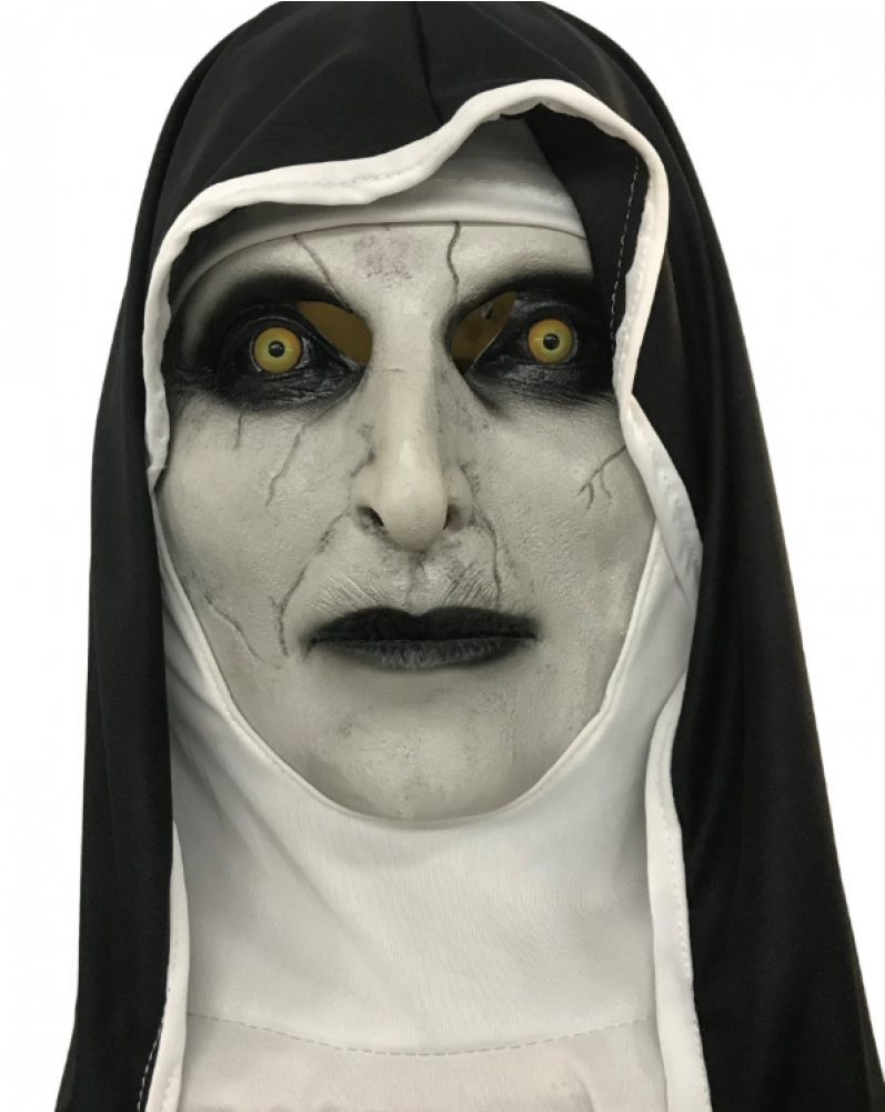 Creepy_ Nun_ Makeup_ Portrait