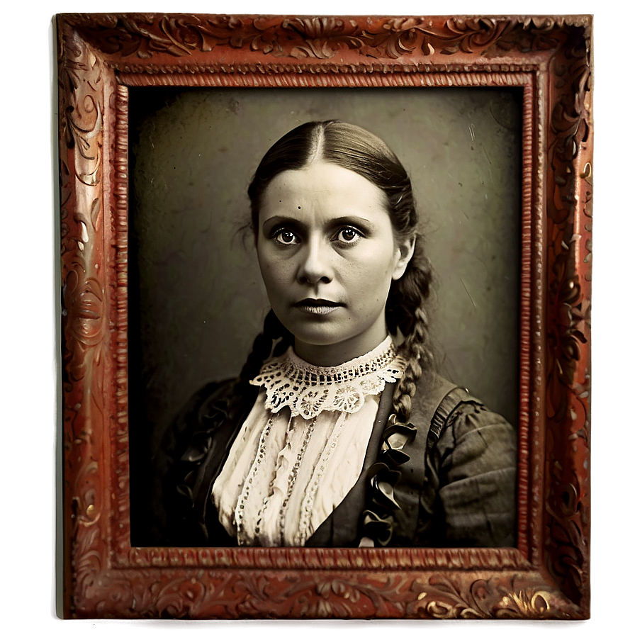 Creepy Old Portrait Png 48