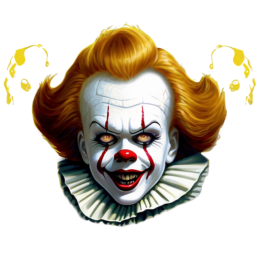 Creepy Pennywise Face PNG tbn PNG with transparent background