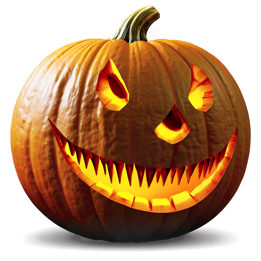 Creepy Pumpkin Face Png 06132024