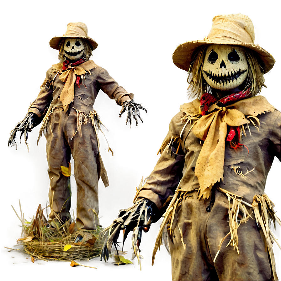 Creepy Scarecrow Png Toj