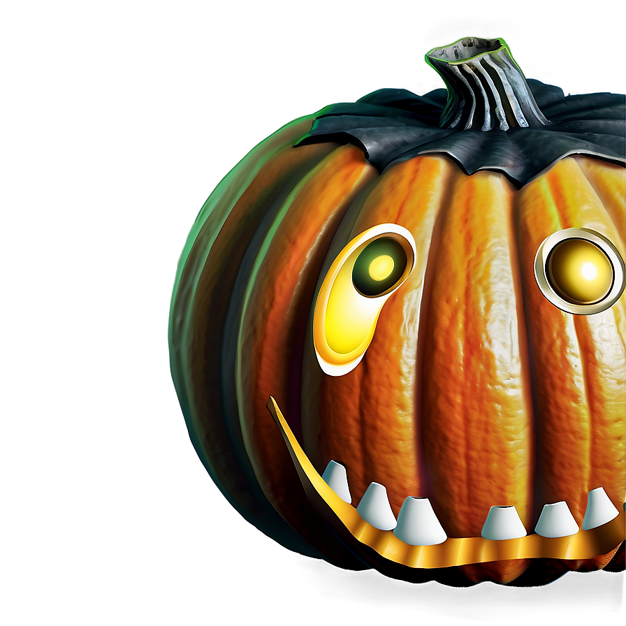 Creepy Smiling Pumpkin Png 05242024