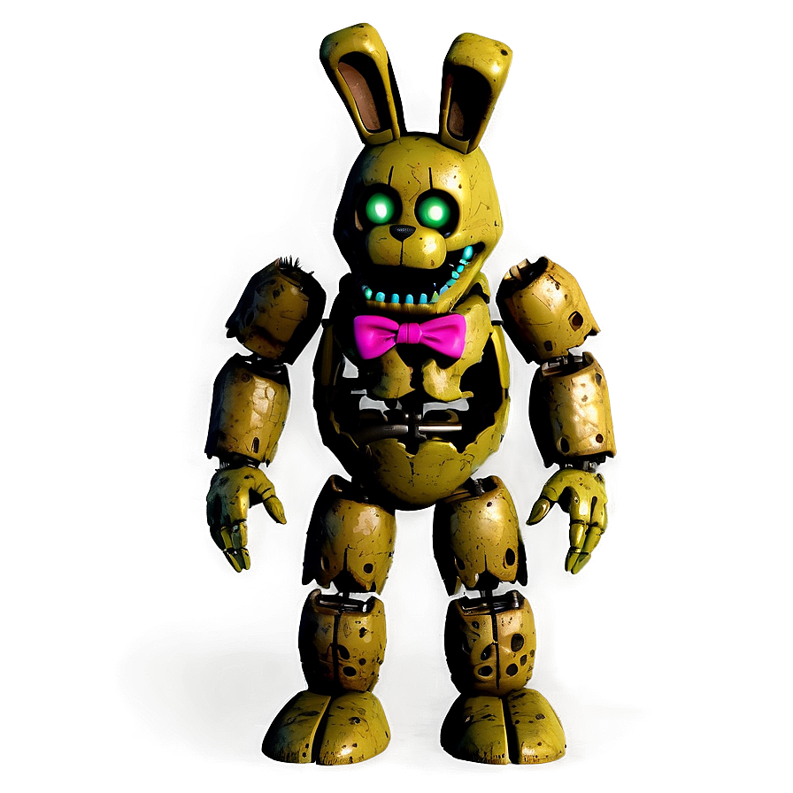 Creepy Springtrap Model PNG cid21 PNG with transparent background