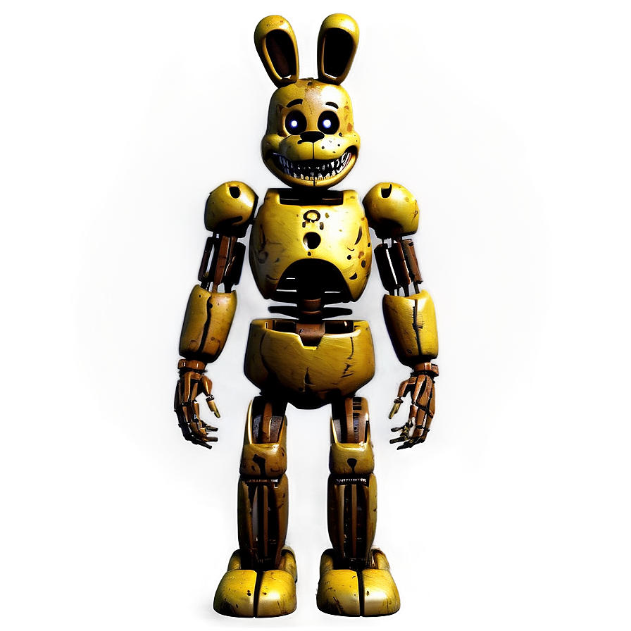 Creepy Springtrap Model PNG ets PNG with transparent background