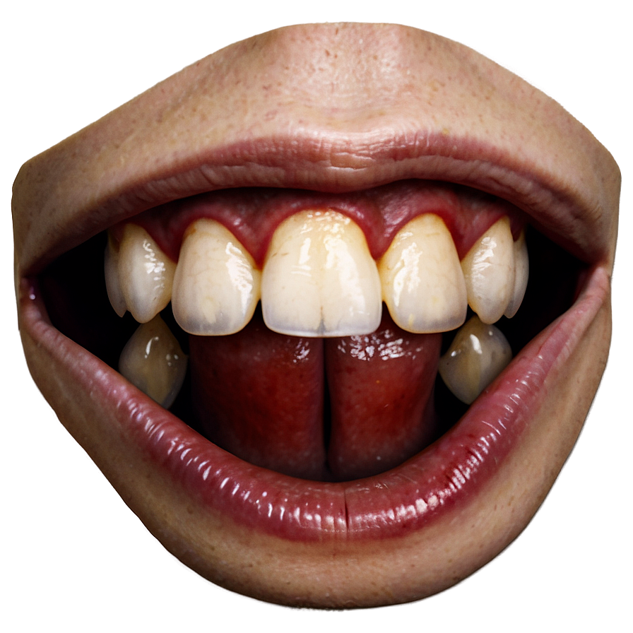 Creepy Vampire Fangs Png 06202024