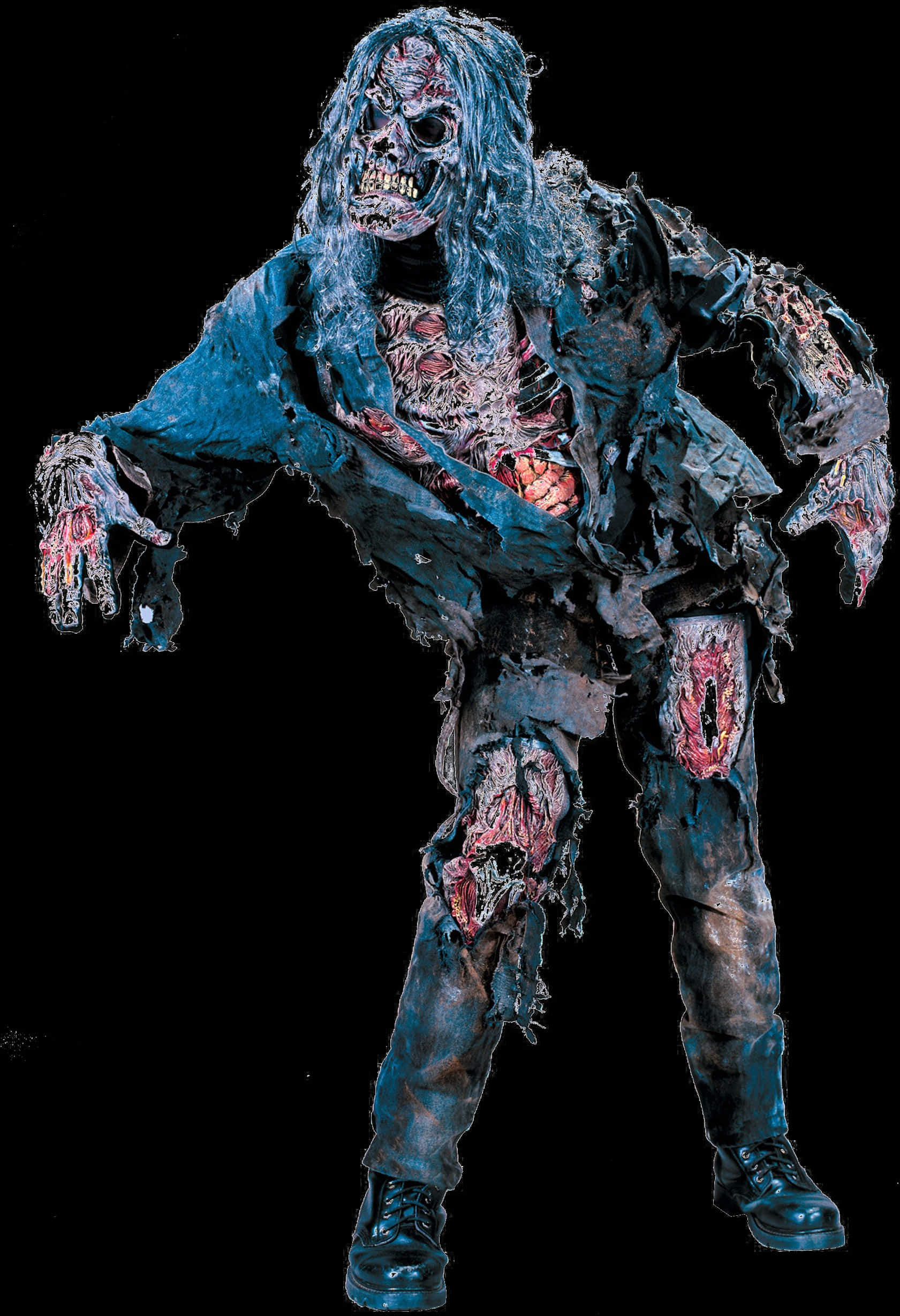 Zombie Png Transparent Image - Zombie Costume Adults, Png Download PNG with transparent background
