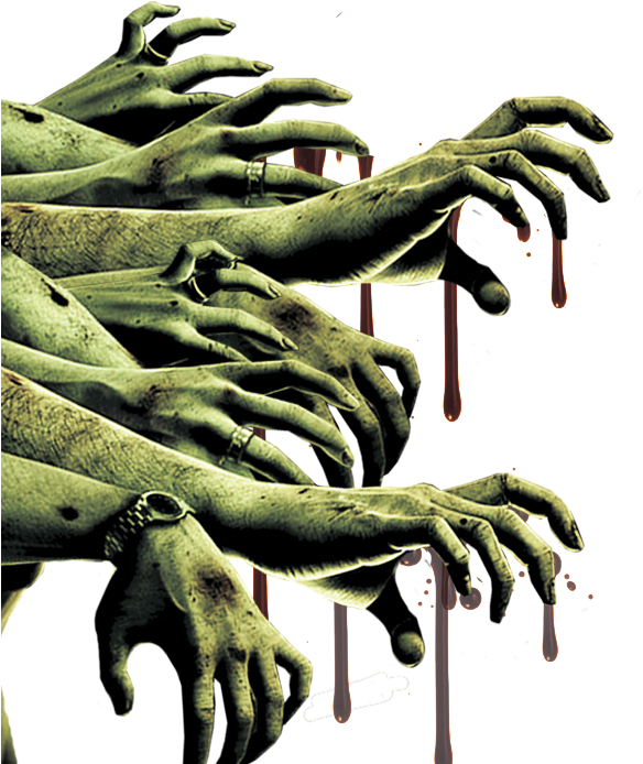 Zombie Hands Png - Zombie Hands And Arms, Transparent Png PNG with transparent background