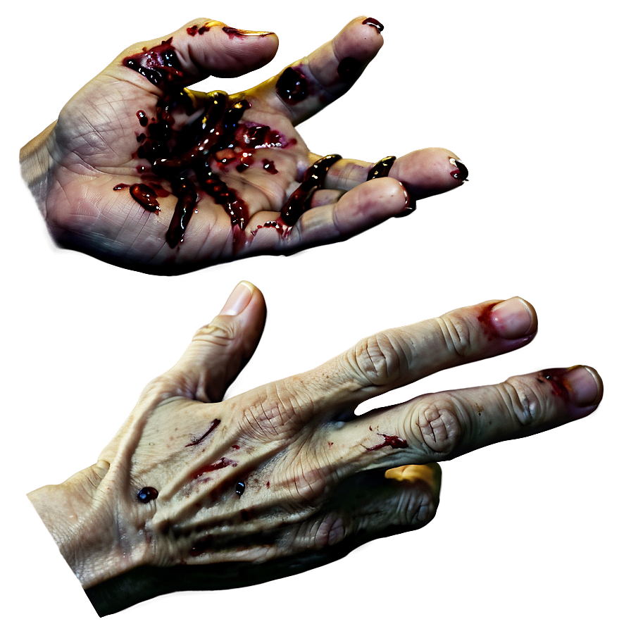 Creepy Zombie Hands Png Lot