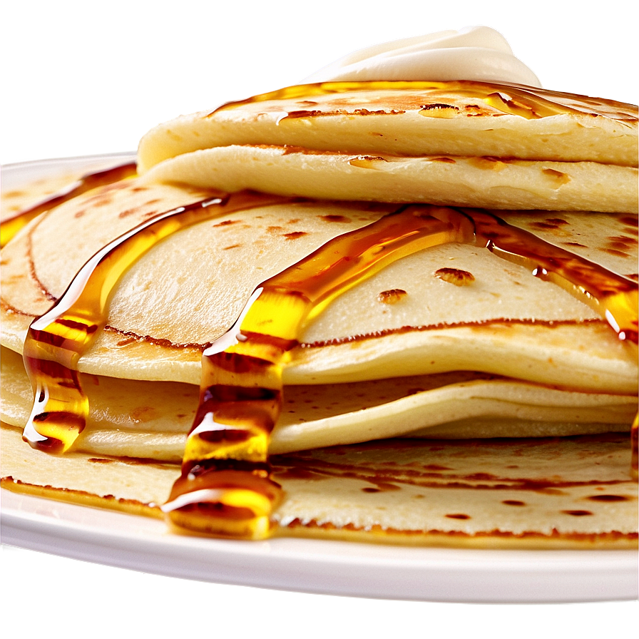 Crepe Style Pancakes PNG ckh PNG image with a transparent background, free high-resolution download