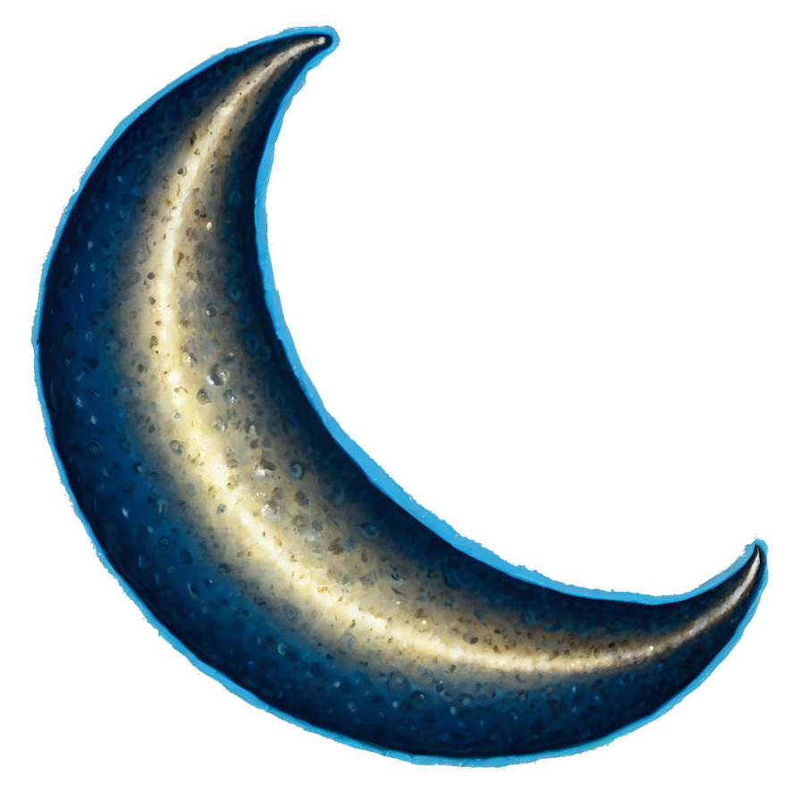 Crescent Moon In Ocean Png 50