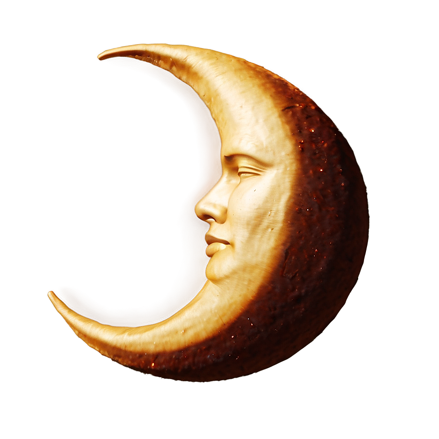 Crescent Moon On Velvet Sky Png Qnp