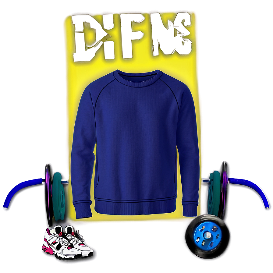 Crewneck Pullover For Gym Png Ybn