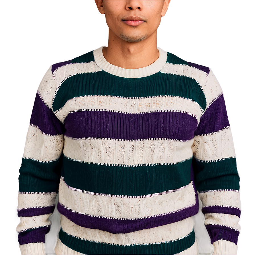 Crewneck Sweater With Cutouts Png Psi