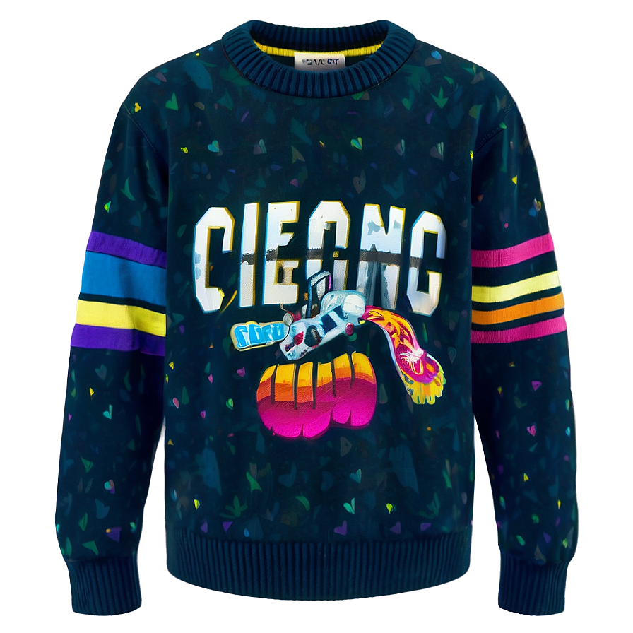 Crewneck Sweater With Patch Png Agw1