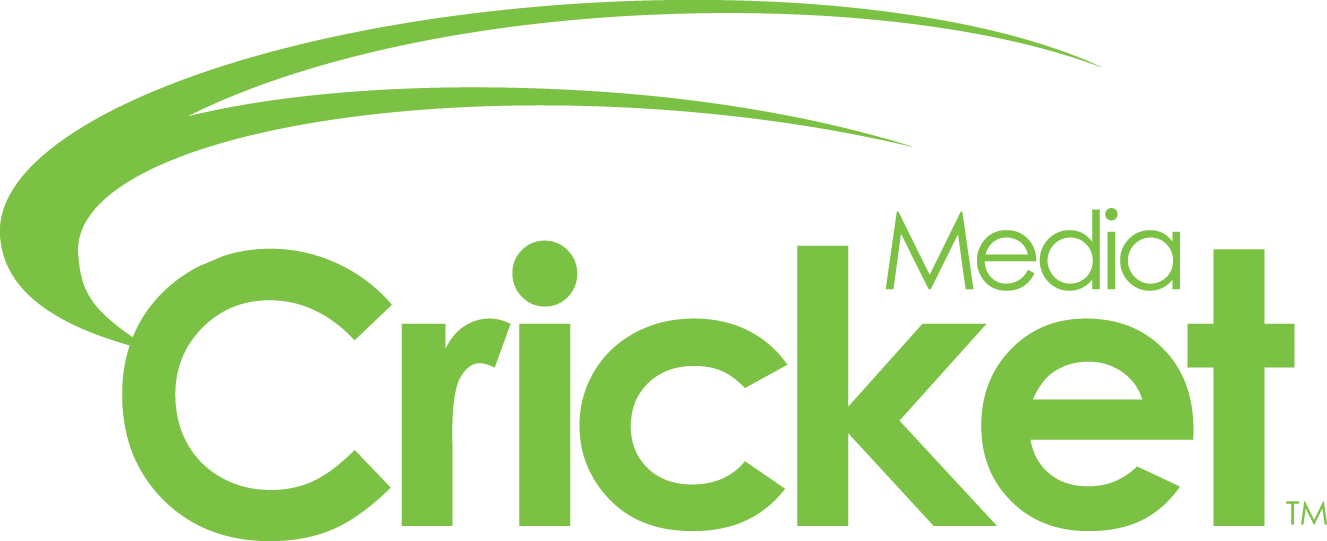 Cricket Media Logo Green PNG image with a transparent background, free high-resolution download