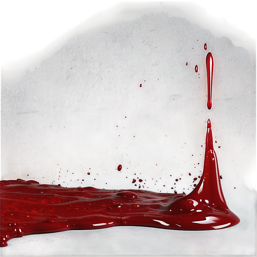 Crimson Flows: Blood Splatter Effect Png 04302024