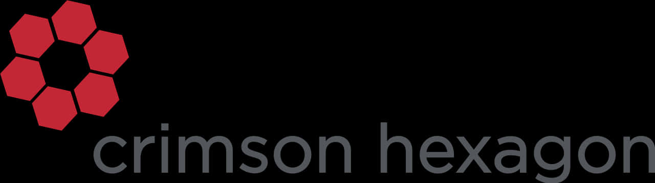 Crimson Hexagon Logo PNG with transparent background