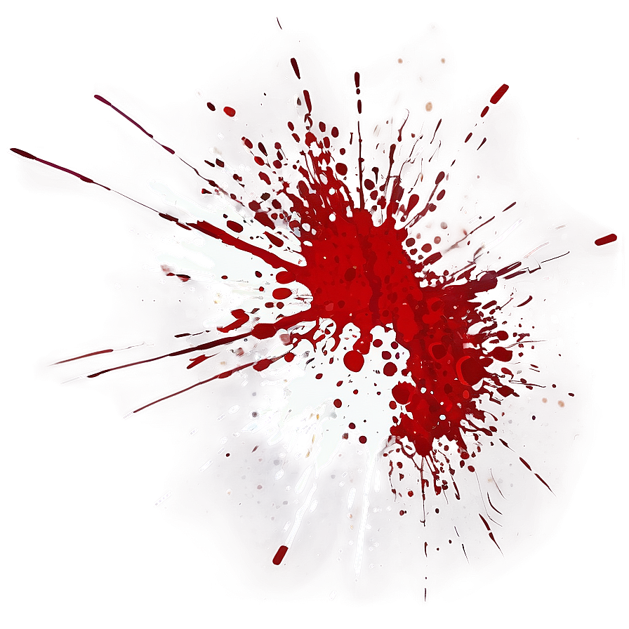 Crimson Red Splatter Pattern Png 48