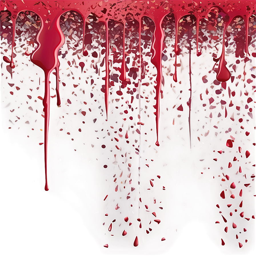 Crimson Red Splatter Pattern Png Wsk13