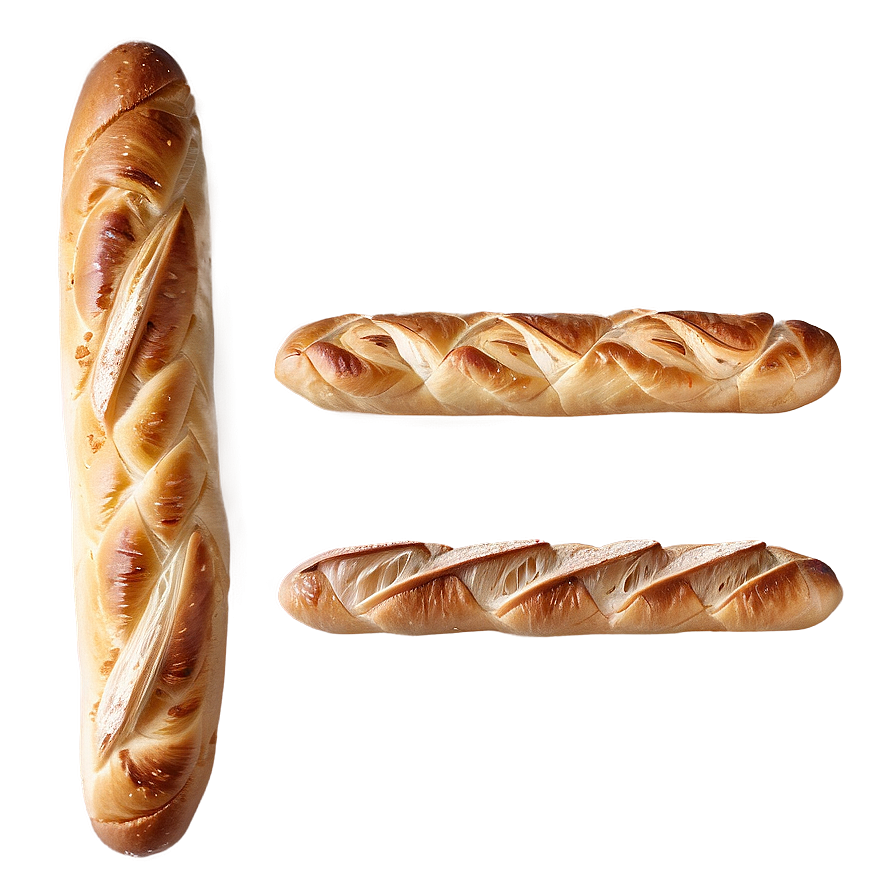 Crispy Baguette Bread PNG 05252024 PNG with transparent background