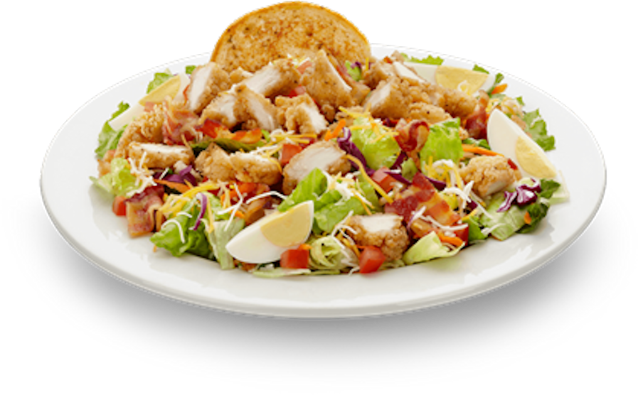 Chicken Bacon Avocado Salad Del Taco, HD Png Download PNG with transparent background