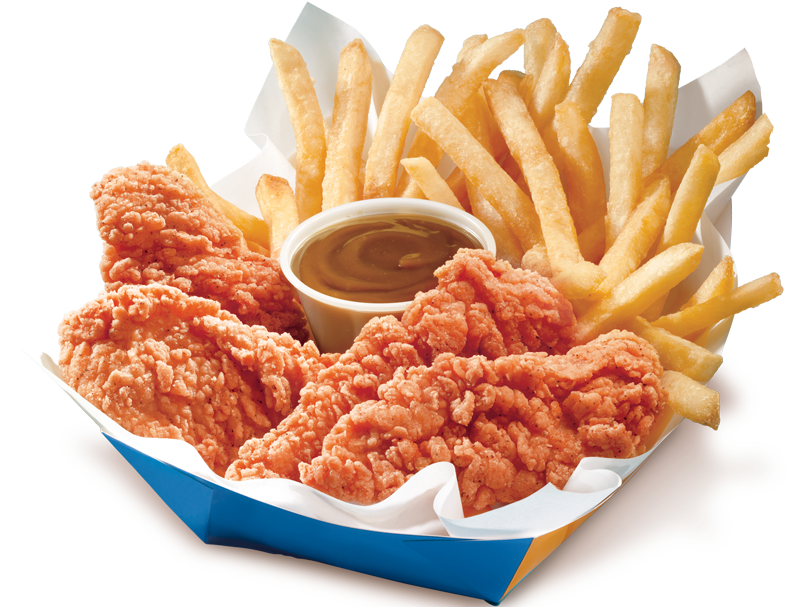 Chicken And Fries Png, Transparent Png PNG with transparent background