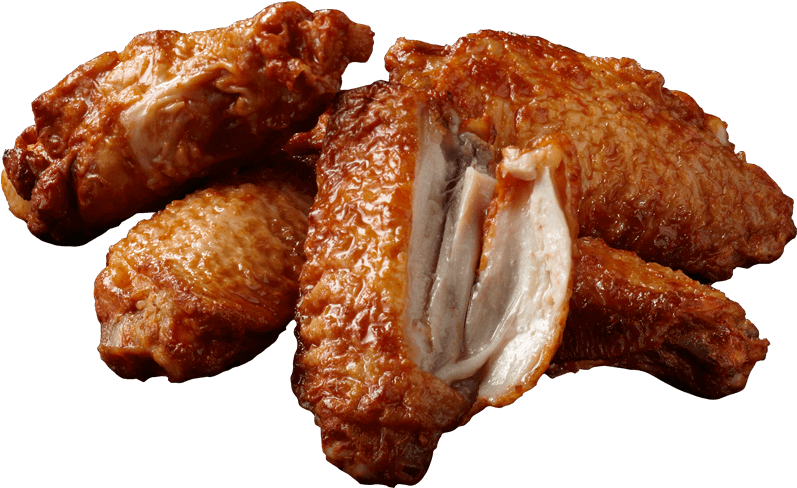 Crispy Chicken Wings Transparent Background.png